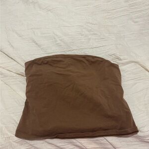 Free People Brown Crop Top